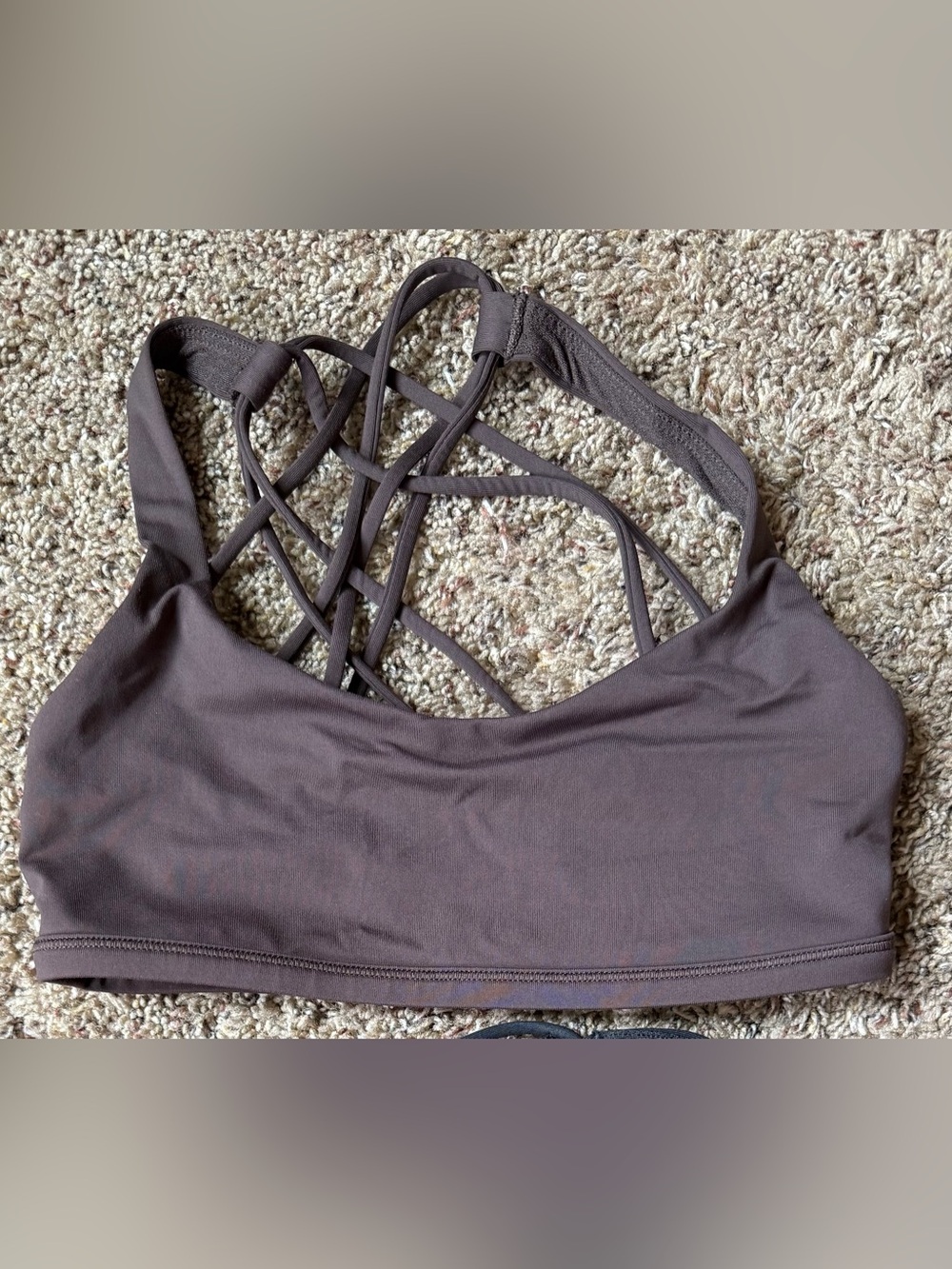 lululemon athletica Free to Be Sports Bra - Brown